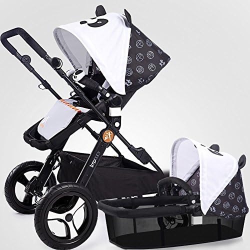Impbaby I2 Folding Lightweight Baby Stroller with Bassinet - Kungfu Panda