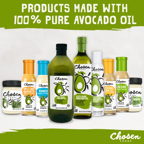 Chosen Foods 100 Pure Avocado Oil, Keto and Paleo Diet Friendly
