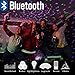 Fihome Disco Party Lights Bluetooth Speaker,2018 Newest Sound Activated Rotating Projection Effects Usb Magic Led Stage Light Strobe Ball with Remote Control for Home KTV DJ Birthday Dancing Wedding