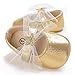 Fire Frog Baby Girls Mary Jane Shoes Stars Bow Wedding Princess Dress Costume Infant Toddlers Prewalker Gold