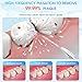 Water Flosser, ELLESYE 600ml Oral Irrigator with 7 Multifunctional Jet Tips, 3 Min Timer, Dental Water Flosser for Braces Care & Teeth Cleaning, Quiet Design Family Dental Flosser for Adults & Kid Use