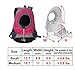 Pet Carrier ,Pashion Breathable Double Shoulder Dog Pet Puppy Bags Backpack Knapsack Cat Carrier Packsack Travelling Pet Holder Bag for Biking, Hiking, Trip, Shopping