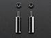 Adafruit Brass M2.5 Standoffs 16mm tall - Black Plated - Pack of 2 [ADA2337]