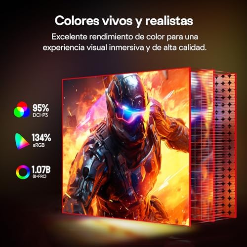 Monitor Gaming 27 Pulgadas QHD Fast IPS 260Hz(OC 275Hz), 1 ms