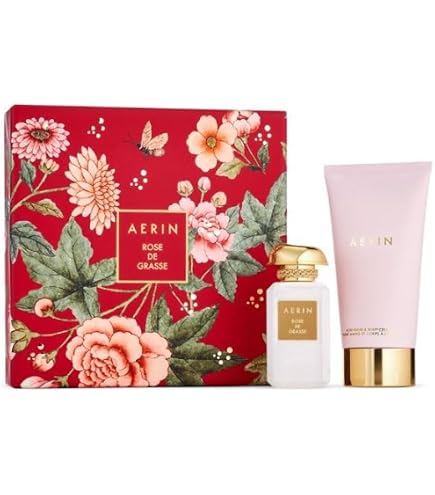Amazon.com : Aerin Rose De Grasse Gift Set - Parfum (1.7 FL. OZ