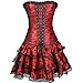 Lelinta Zip Hot Sweat Shaper Waist Trainer Two Sides Are Wearable Body Shaper Bustier Corset Zipper
