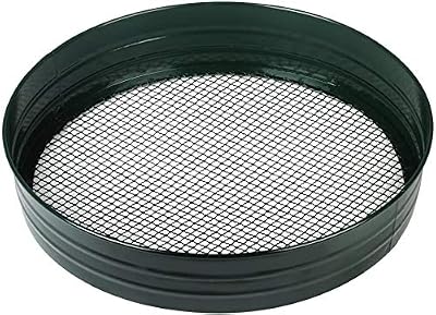 Srendi Metal Garden Riddle Sieve Mesh 1/4 Inch
