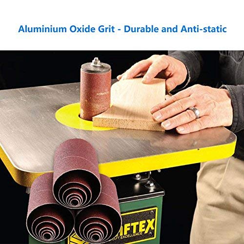 6 Spindle+Sanding+LotFancy+Aluminum+Abrasive