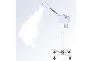 HYTOBP Professional Facial Steamer, Standing Face Steamer for Facial Deep Cleaning, is an Ionic Facial Steamer for Esthetician, Spa, Beauty Clinic, Home Use Facial Steamer with Time Preset Function