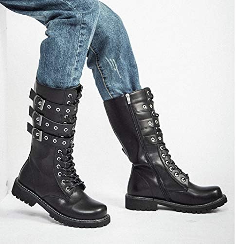 ハイブーツ 大型家電 ウエスタンブーツ メンズ ドレープブーツ 防滑 通気性 レースアップ パンク靴 防水 ハンサム ビューティー 秋冬 おしゃれ 防水 結婚式 新郎 フォーマル 冠婚葬祭 履きやすい 短靴 ハイカット ブラック B081n 新作製品 世界最高品質人気 正規