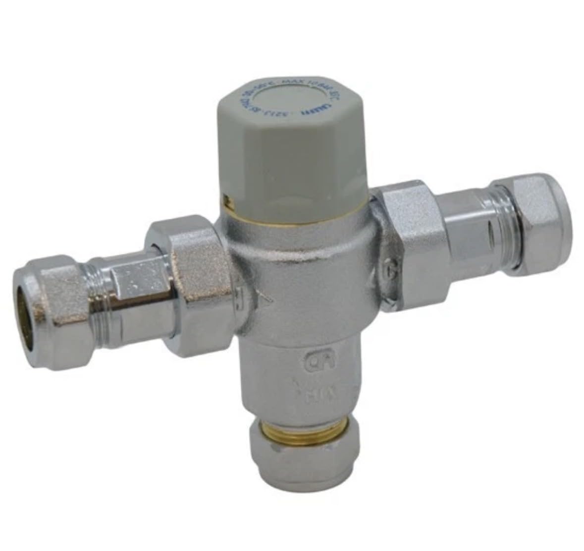 The Home Store | TMV 3/2 CPThermostatic Water Blending Mixer Valve 15mm Standard Solid Brass