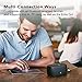 Asimom Bluetooth Speaker with 10W Enhanced Bass, Intuitive Touch Controls, Built-in Mic, Support TF Card Perfect Portable Wireless Speakers for Home, Travel and Gift-[Black]thumb 4
