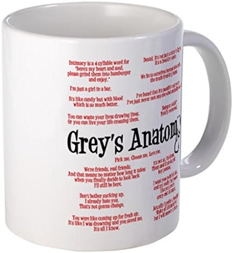 ilieniy Funny Mug-Greys Anatomy Quotes Small Mug