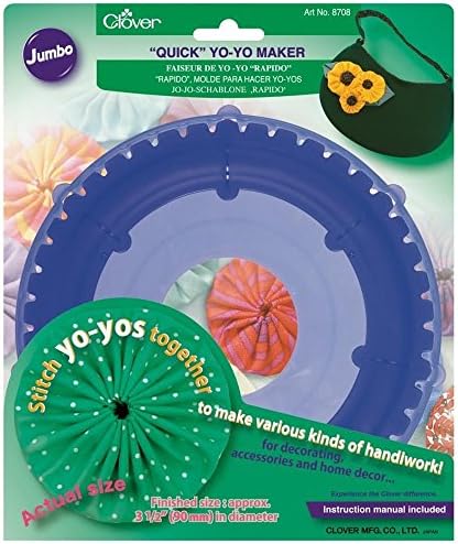 CLOVER YO YO MAKER- JUMBO ROUND- FREE US SHIPPING-051221557781 .supply.from:thosecraftygirls