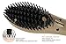 Hair Straightening Brush, pureGLO Ceramic Heating Hair Straightener Brush with Anion Care, Anti Scald Hot Brush with Heat Resistant Glove