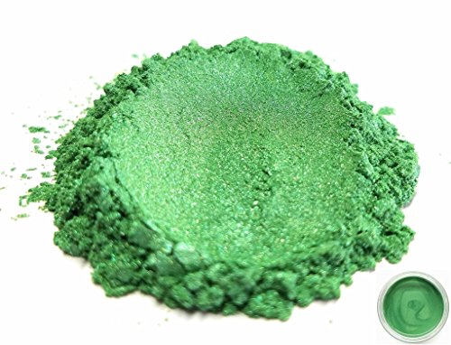 50gr "Mint Green" Mica Powder Pigments (Resin, Paint, Epoxy, Soaps, Nail Polish, Liquid Wraps)