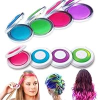 OKOKMALL US--Hot Hues Non-toxic Temporary Hair Chalk Dye Soft Pastels Salon Kit 4 Box Q