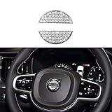 Bling Steering Wheel Logo Caps Compatible with