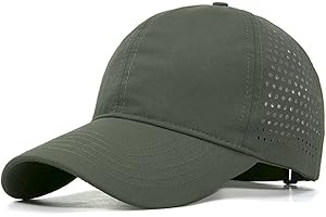 FASHIXD Oversize XXL Baseball Caps,Quick Dry Mesh Sports Hat for Big Heads 22"-25"，Waterproof Lightweight Running Sun Hat.