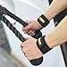 Yosoo Gymnastics Grip Palm Protectors with Wrist Support Strap for Workout Cross Training Weight Lifting, Suits Men and Women - Pull Up Gloves with Padding to Avoid Calluses