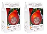 Butterfields Candy - Gourmet, Old-Fashioned Orange Buds Hard Candy, 7 Oz (2 Pack) | Gluten Free | Made with 100% Real, Pure Cane Sugar | Handcrafted in the USA