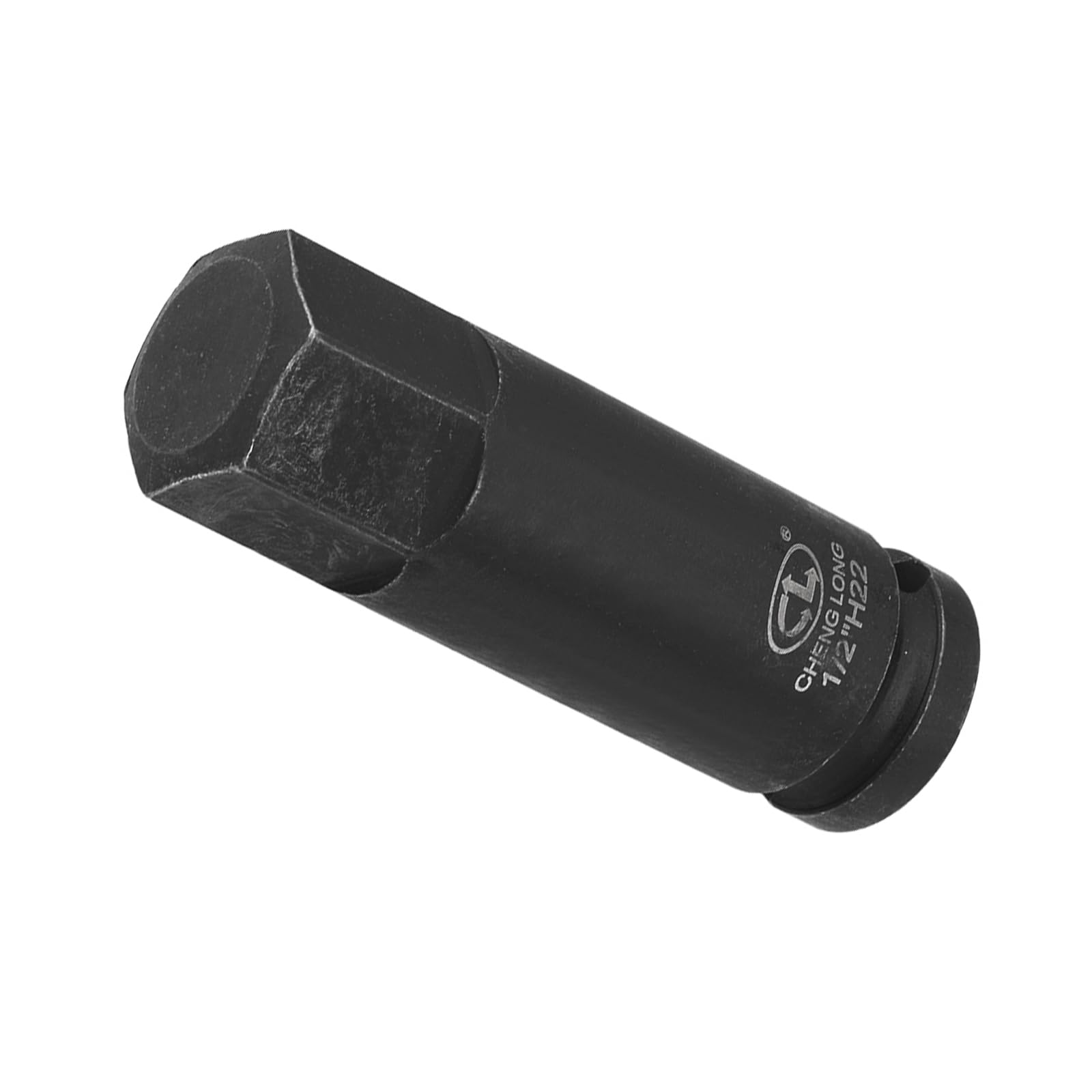 CoCud Impact Hex Bit Socket, H22 Socket 1/2" Drive, Cr-Mo Steel Impact Grade Metric Socket - (Applications: for Socket Head Cap Bolt)