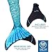 Fin Fun Reinforced Mermaid Tails for Swimming and Monofin - Kids, Girls & Adults