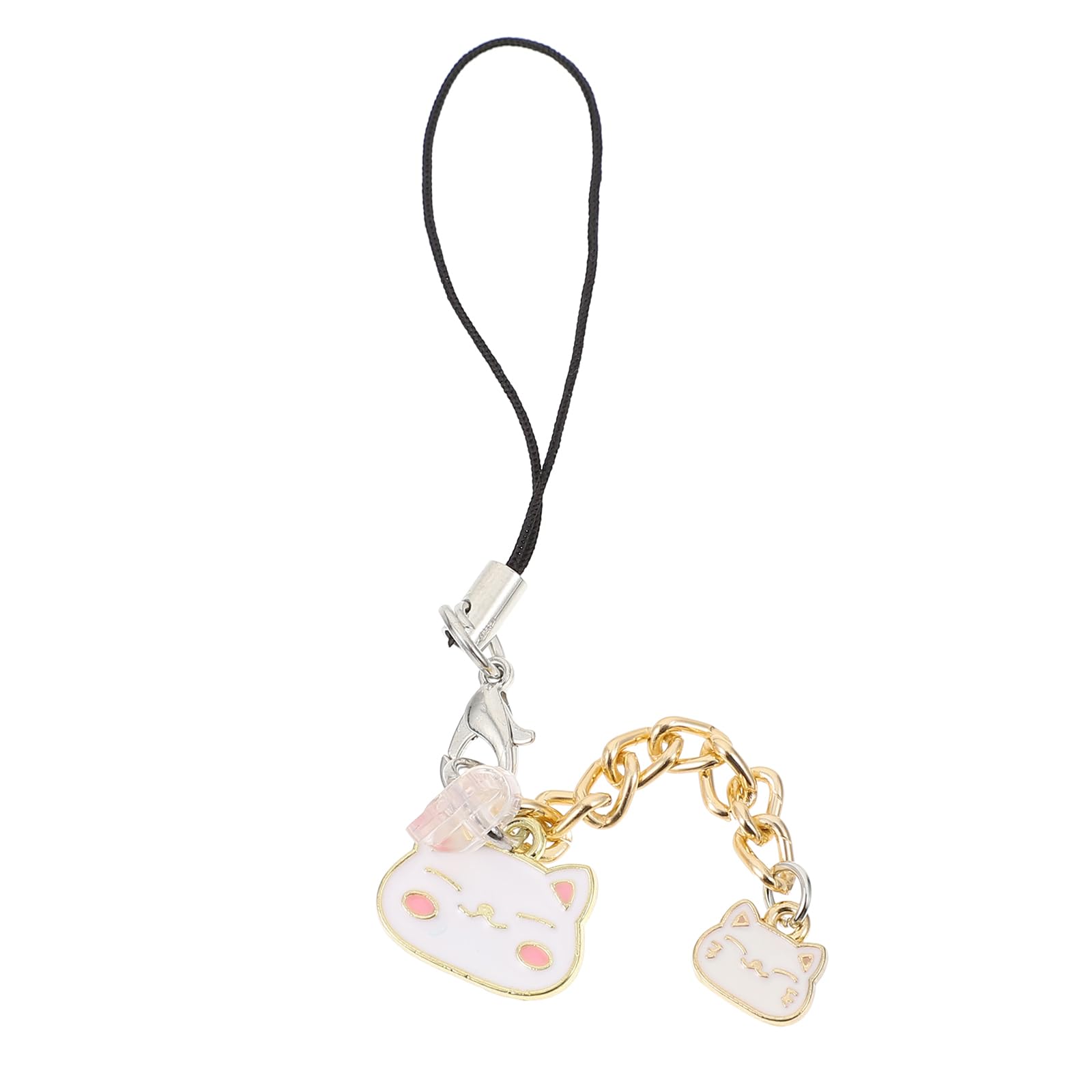 Hemobllo Dust Plug Cover, Cartoon Cute Cat Phone Charging Hole Dust Plug Pendant, Premium Charging Port Plug Set