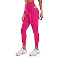 CRZ YOGA Womens Butterluxe Workout Leggings 25 Inches - High Waisted Gym Yoga Pants with Pockets Buttery Soft
