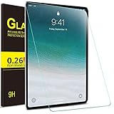 IVSO Screen Protector for iPad Pro 12.9 2018, [Scratch-Resistant] [No-Bubble ] 9H Hardness HD Clear Tempered Glass Screen Protector for Apple iPad Pro 12.9 2018 Tablet (Clear)