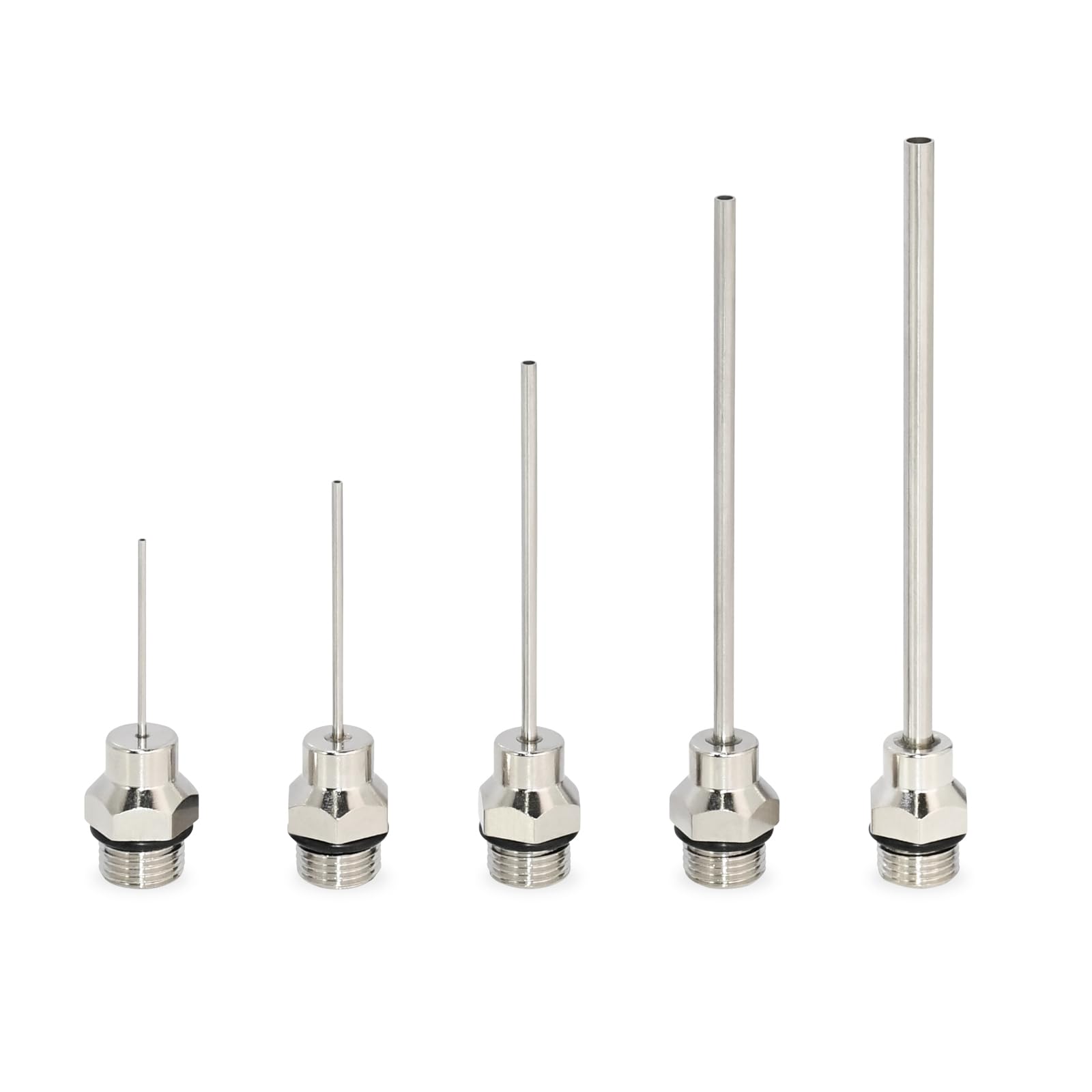 FIRSTINFO A1856M 5-Piece Mini Tip Nozzle Set for FIRSTINFO 2-Way Air Duster Blow Gun