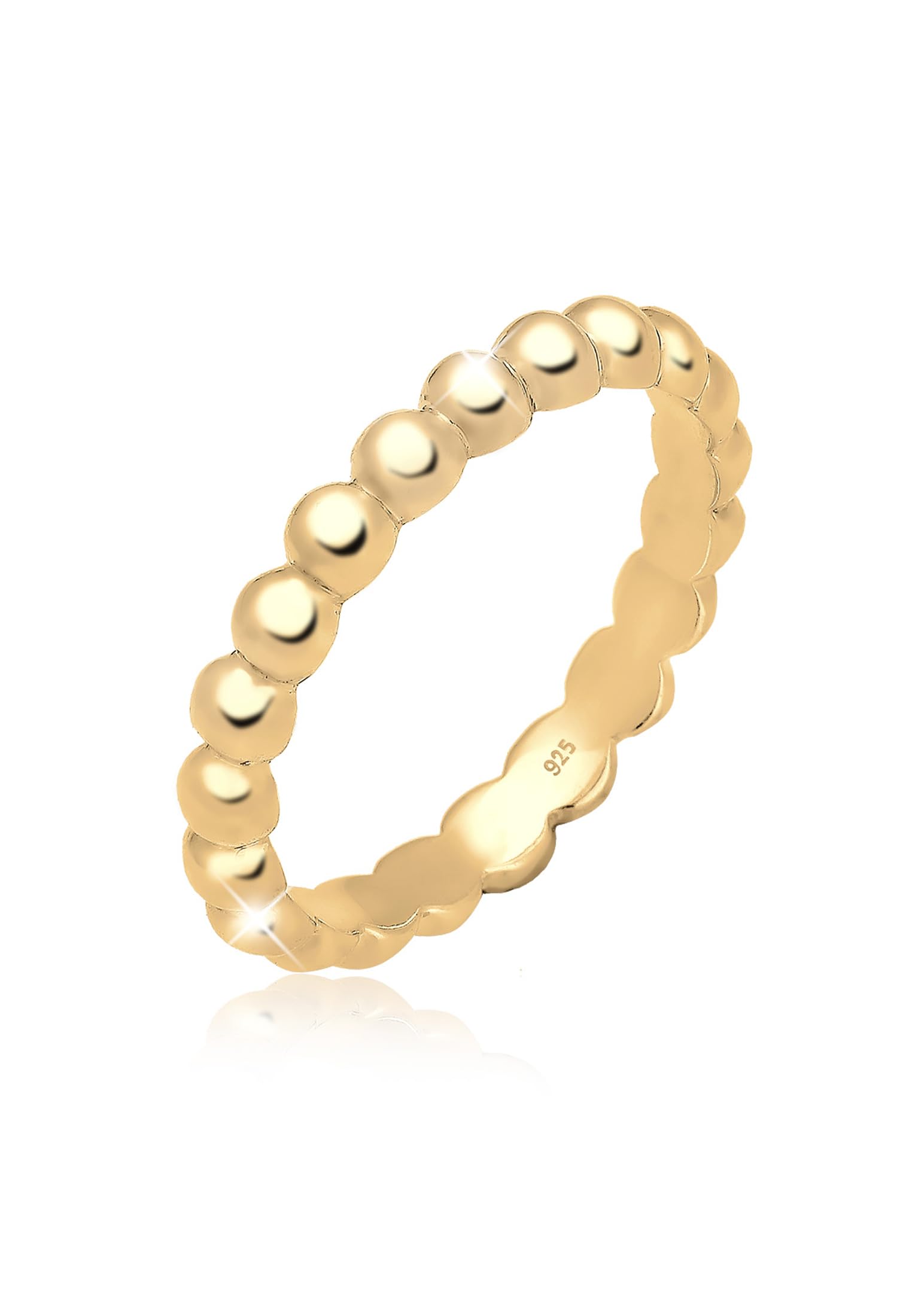 Elli Women's 925 Sterling Silver Ring, Size Q