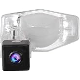 EWAY Backup Reverse Camera for Select Honda Civic CR-V Odyssey HR-V Accord Crosstour Element Fit Car Rear View License Plate Parking Cameras Work with Aftermarket Monitor Display