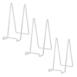 Plate Holder Easel Display Stand - 8 inch Metal