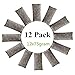 12 Packs Natural Air Purifying Bags,150g Each Pair Mini Bamboo Charcoal Bags,Shoe Deodorizer and Odor Eliminator