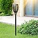 ChYoung 4 Pack Solar Lights, Waterproof Flickering Flames Torches Lights Outdoor Solar Spotlights Landscape Decoration LED Light for Garden Pathways Yard Patio