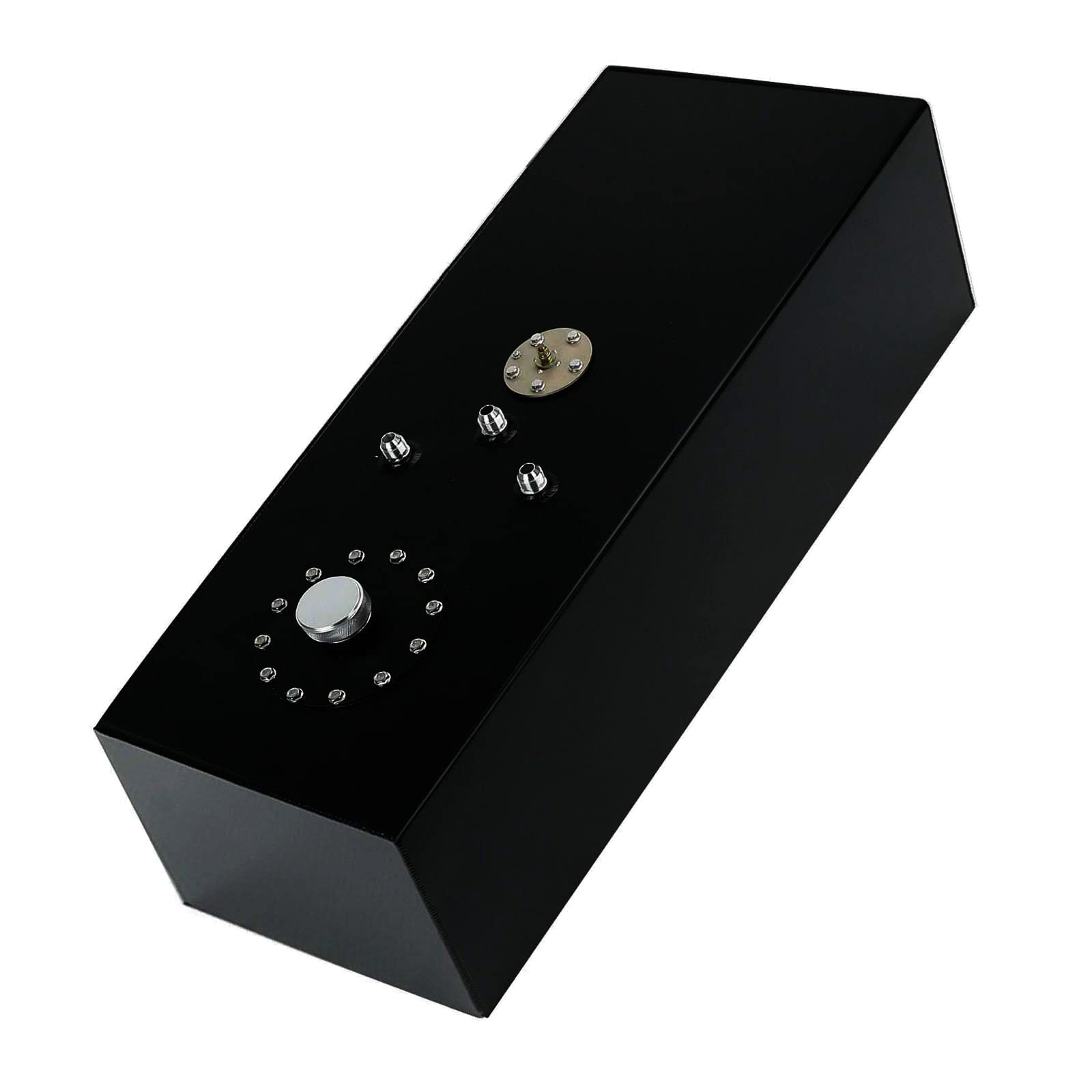 Photo 1 of 19 Gallon 72L Top-Feed Fuel Cell Gas Tank Can,Universal Aluminum Racing Street Drift Strip Fuel Tank with Level Sensor and Removable Mount Cap,Black