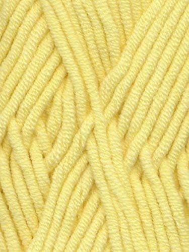 Yarn Needlecrafts Yarn 5 Euro Yarns Bebe Softcotton Chunky 100g Skeins 5 Baby Yellow Machine Wash Dry Home Garden
