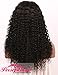 Persephone Pre Plucked 360 Lace Frontal Wig 150 Density Curly Brazilian Remy Full Lace Human Hair Wigs with Baby Hair for Black Women 18 inch Natural Color