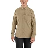 Carhartt Women's Force Relaxed Fit Lightweight Long- Sleeve Shirt