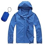 Men Women Windproof Waterproof Jacket Bike Bicycle Outdoor Sports Rain Coat Super Lightweight Front-zip Quick Dry Hoodie Raincoat UV-protect