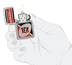 Zippo NFL Cincinnati Bengals Street Chrome Pocket