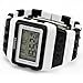 SHHORS Men's Ladies Blocks Constructor Digital LED Backlight Alarm Sport Wrist Watch