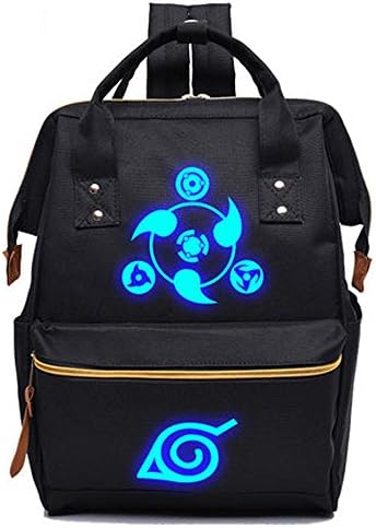 Naruto Anime Cartoon Cosplay School Bag Bookbag Daypack Computer Bag For Boys &amp; Girls (blue)