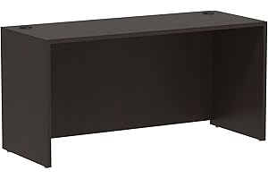 Alera VA256024ES Valencia Series Credenza Shell 59 1/8w x 23 5/8d x 29 1/2h Espresso