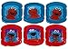 Evriholder Holographic 3D Sesame Street Sandwich Sav'r Container 6-Pack (Elmo & Cookie Monster)