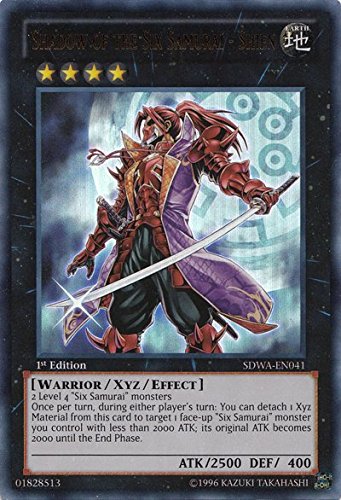 Yu-Gi-Oh! - Shadow of the Six Samurai - Shien (SDWA-EN041) - Structure Deck: Samurai Warlords - 1st Edition - Ultra Rare