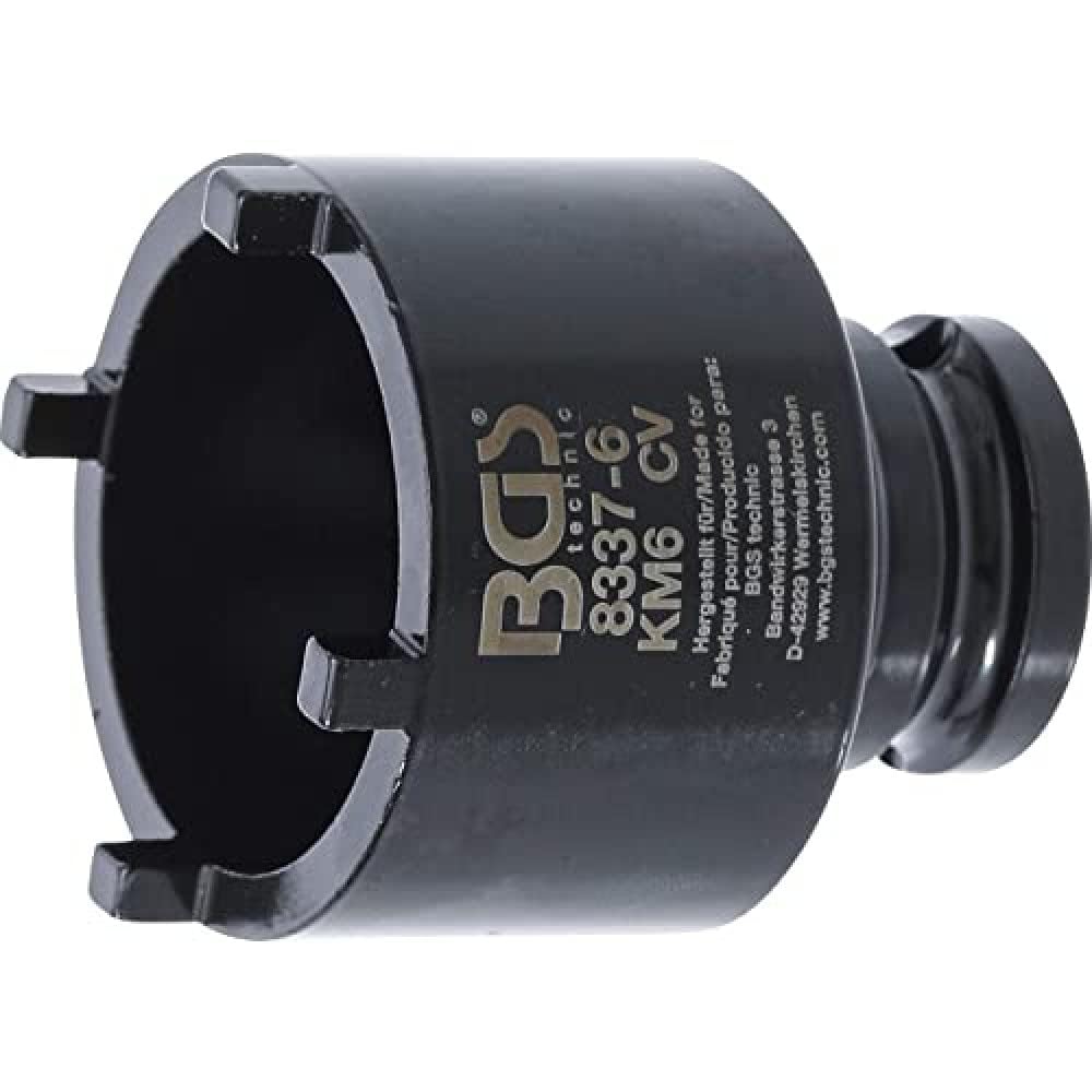 BGS 8337-6 | Groove Nut Socket | external tooth | KM6