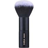 INIKA Organic Kabuki Brush | Face Makeup Foundation Brush for Powders and Liquids. Professional Design, Vegan and Cruelty Free, Sustainable Design.