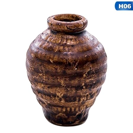 AGGIEYOU Mini Jarrón de Cerámica Imán de Nevera Florero de ...